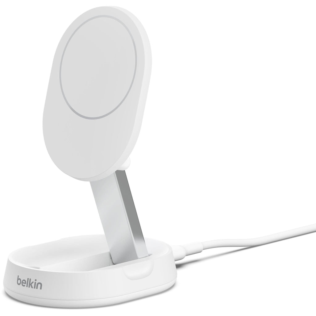 Belkin Boostcharge Pro Convertible Magnetic Qi Charging Stand White Jb Hi Fi Nz