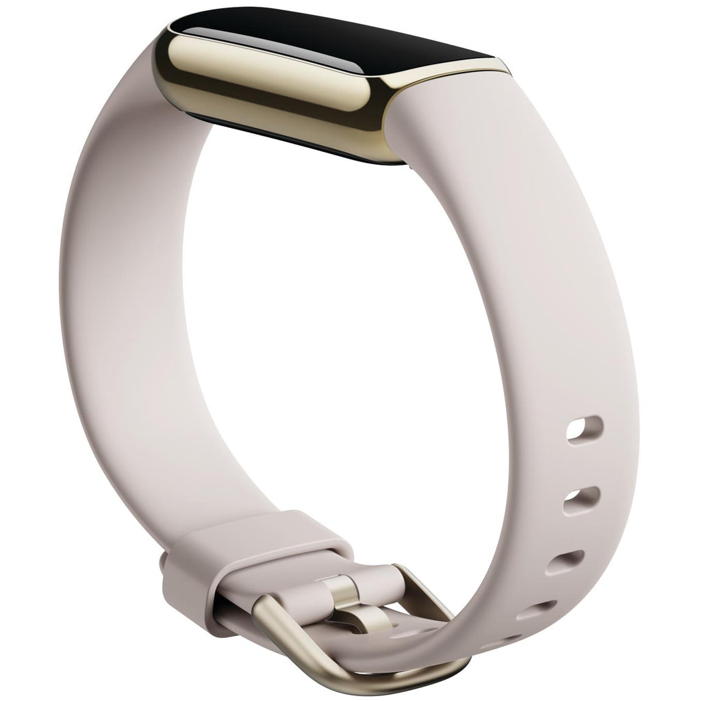 Fitbit Luxe Lunar White Soft Gold JB Hi Fi NZ