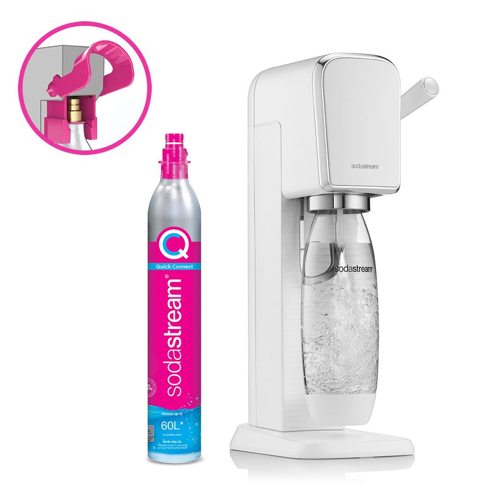 SodaStream Art Sparkling Water Machine (White) JB HiFi NZ