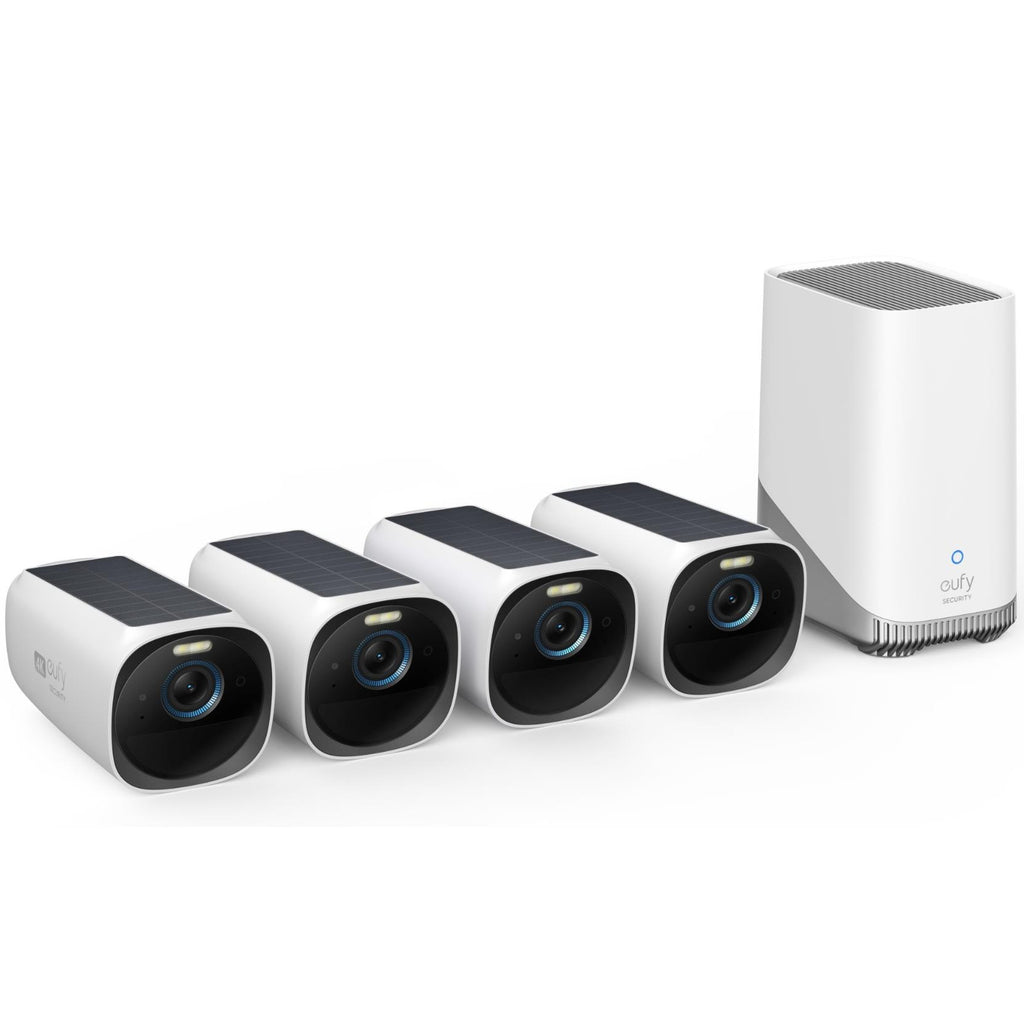 Eufy Security EufyCam 3 4K Wireless Home Security System (4-Pack) - JB ...