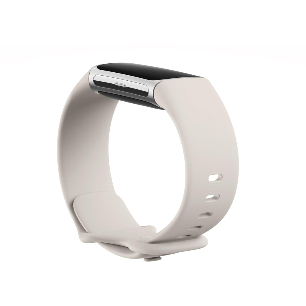 Fitbit Charge 6 Fitness Tracker (Porcelain/Silver Aluminium) - JB Hi-Fi NZ