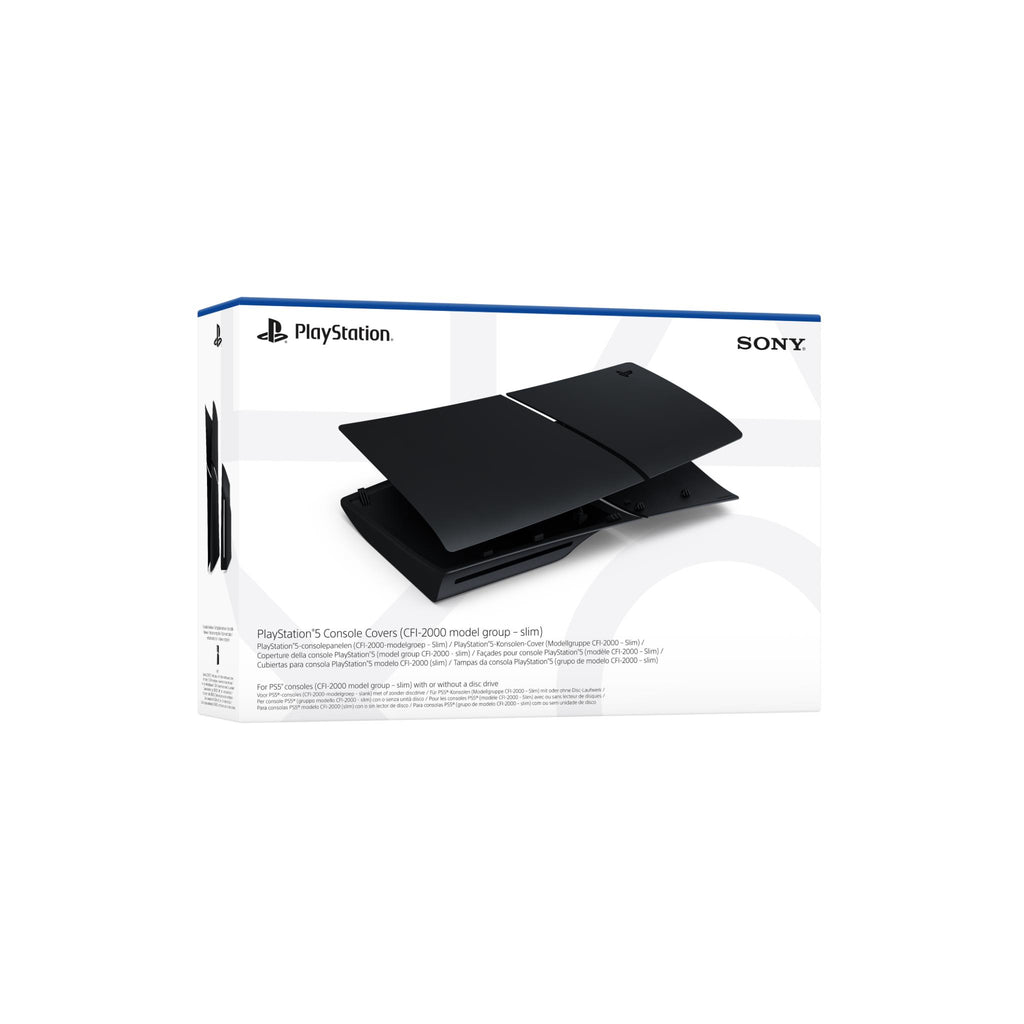 PS5 Slim Console Covers - Midnight Black - JB Hi-Fi NZ