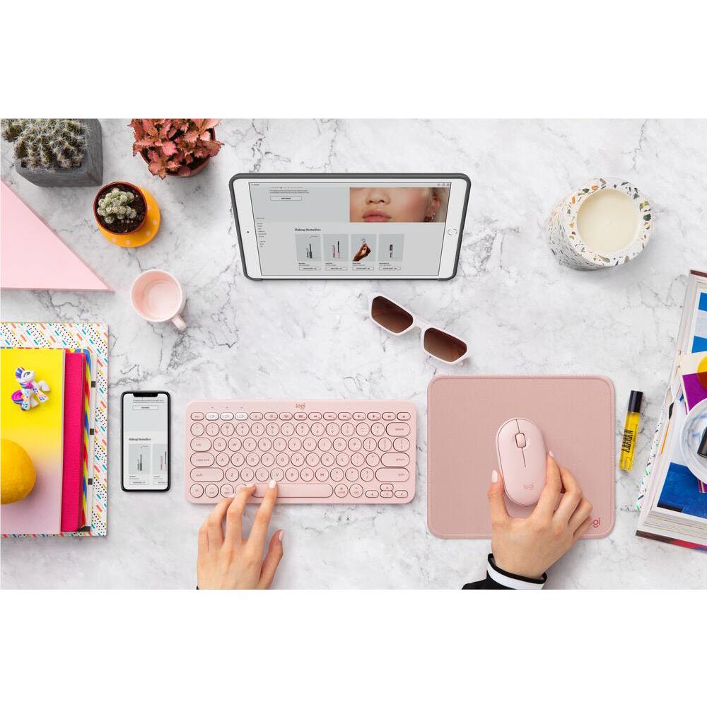 Logitech Mouse Pad Studio Series (Dark Rose)
