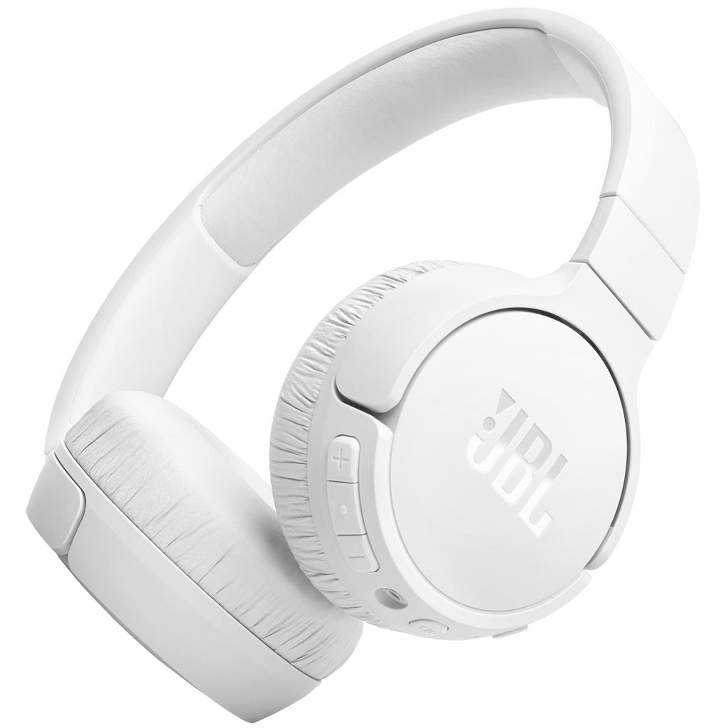 JBL Tune 670NC Adaptive Noise Cancelling On-ear Headphones (White) - JB ...