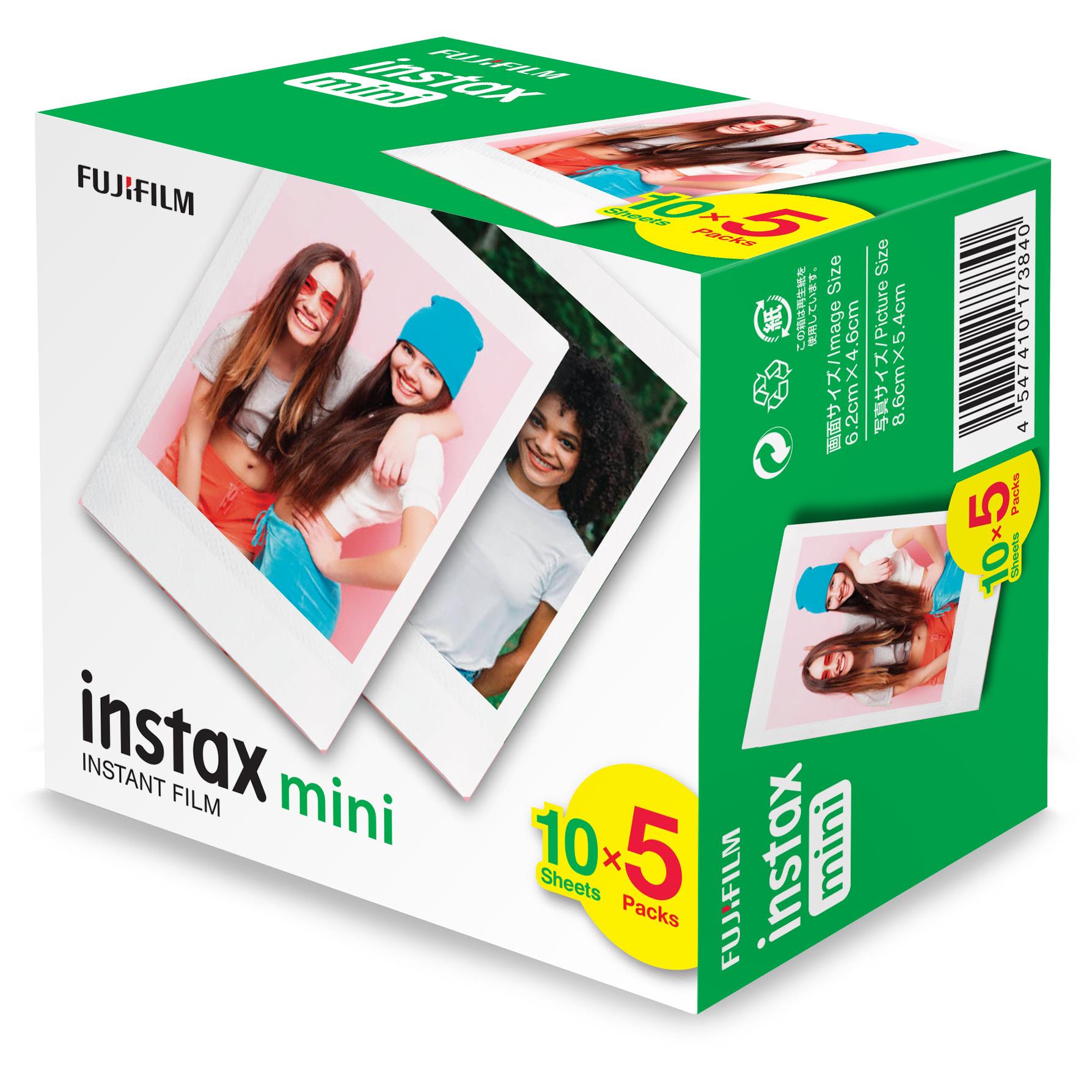 Fujifilm Instax shops Mini Film 5 Boxes - New