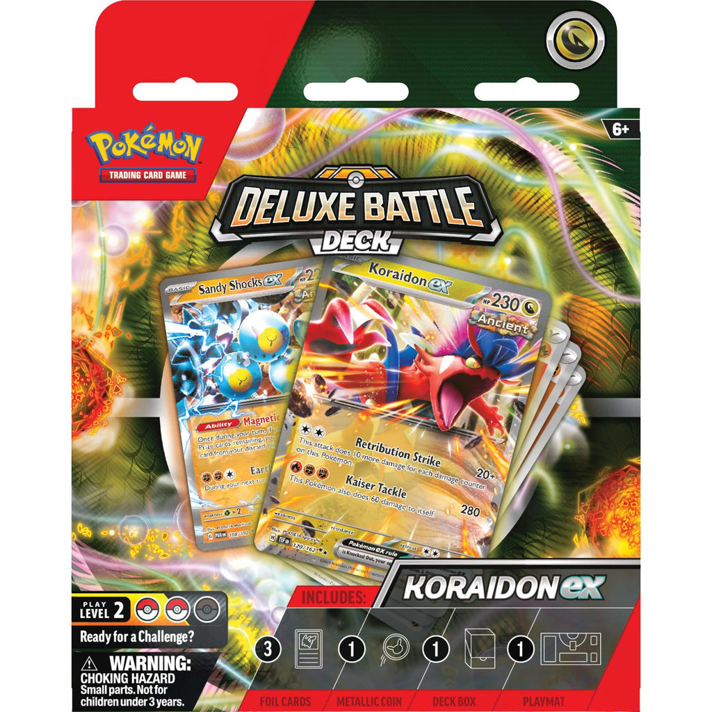 Pokemon TCG: Miradidon OR Koraidon ex Deluxe Battle Deck - JB Hi-Fi NZ