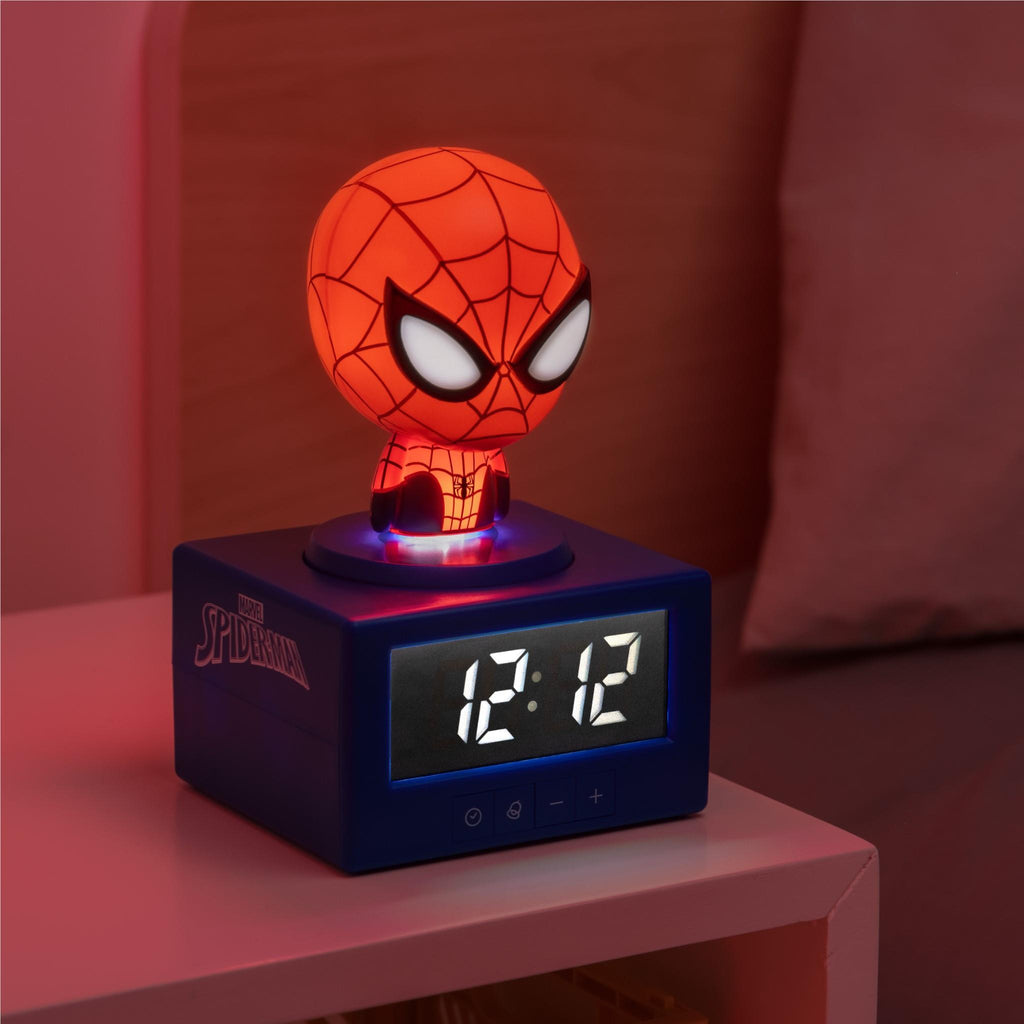 Paladone Spider-Man Icon Alarm Clock - JB Hi-Fi NZ