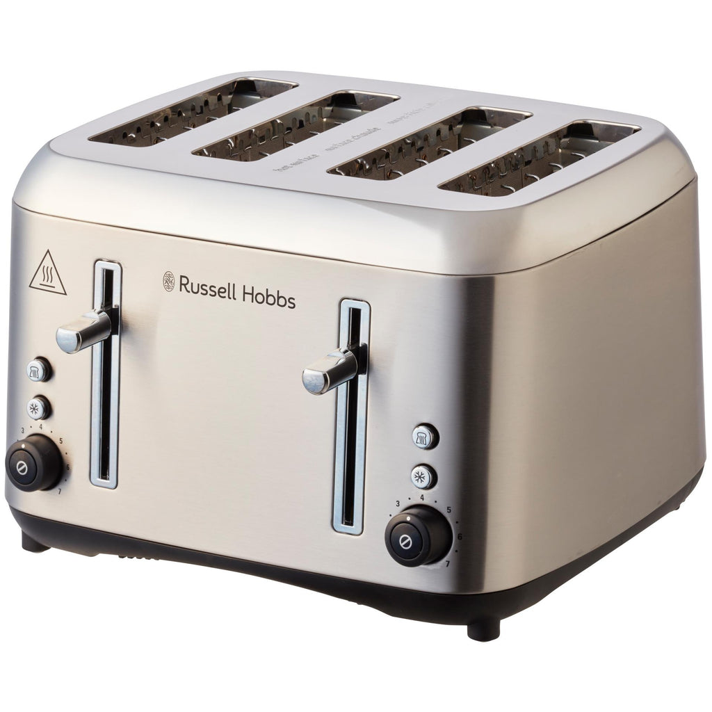 Russell Hobbs Addison 4 Slice Toaster (Brushed Stainless Steel) - JB Hi ...