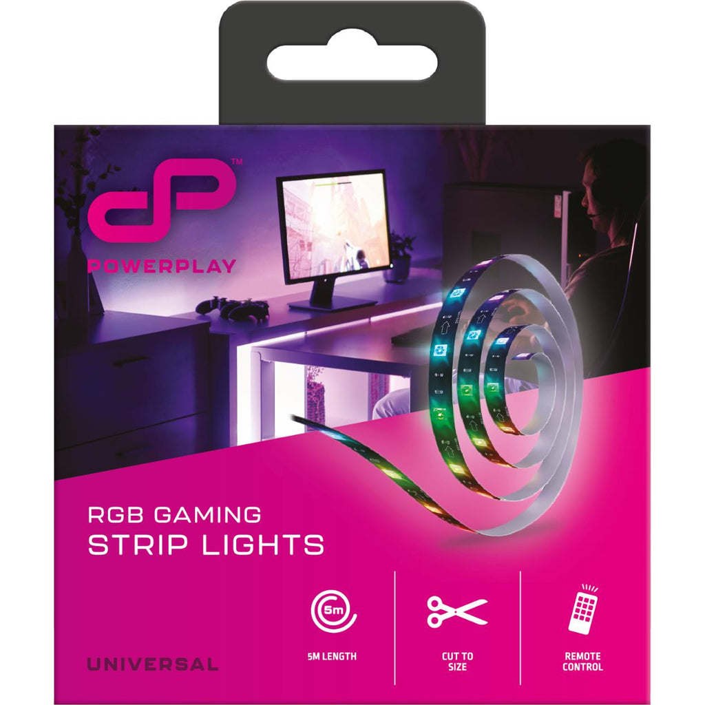 PowerPlay RGB Gaming Strip Lights (5m) - JB Hi-Fi NZ