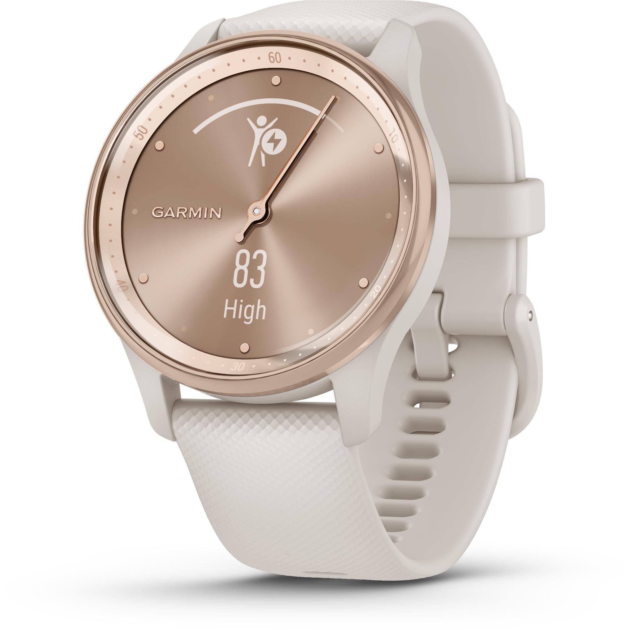 Garmin Trend Vivomove Style White/Rose Gold おまけ付き