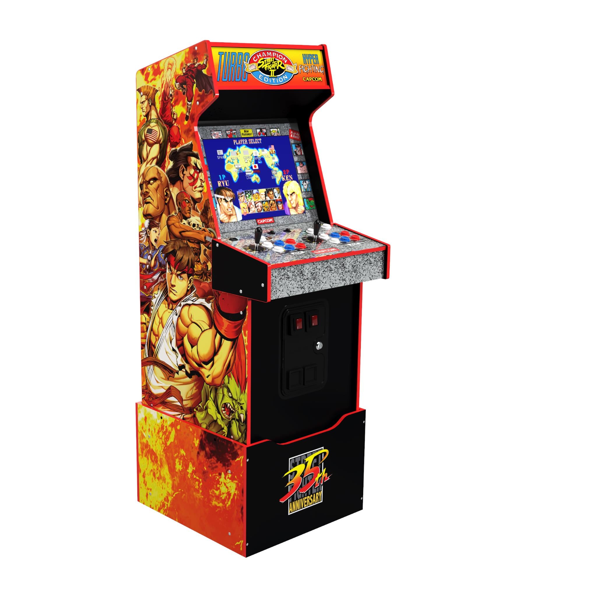 Arcade1Up Capcom Legacy Arcade Game (Yoga Flame Edition) - JB Hi-Fi NZ