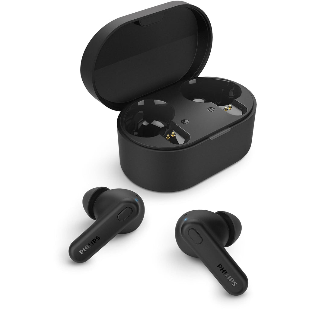 Philips TAT1108 True Wireless In-ear Headphones (Black) - JB Hi-Fi NZ