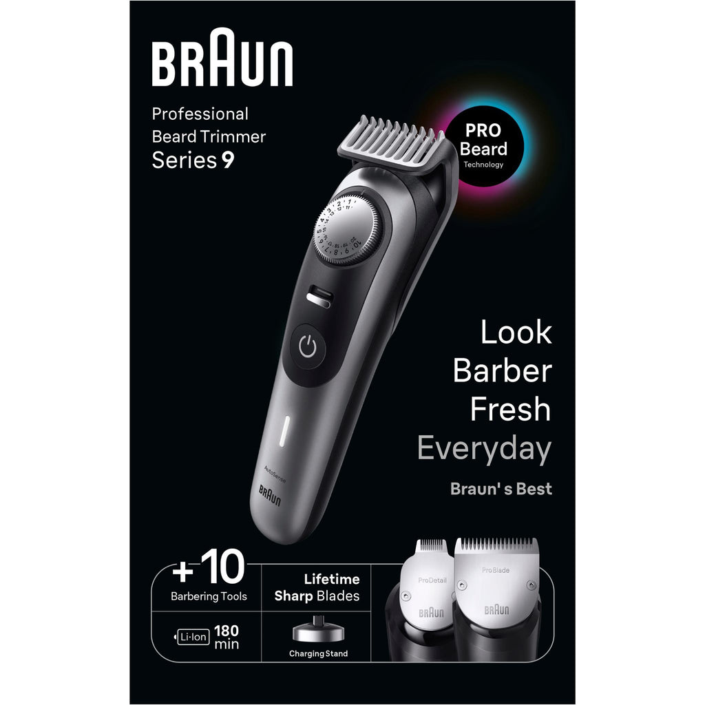 Braun Series 9 9420 Pro Beard Trimmer - JB Hi-Fi NZ