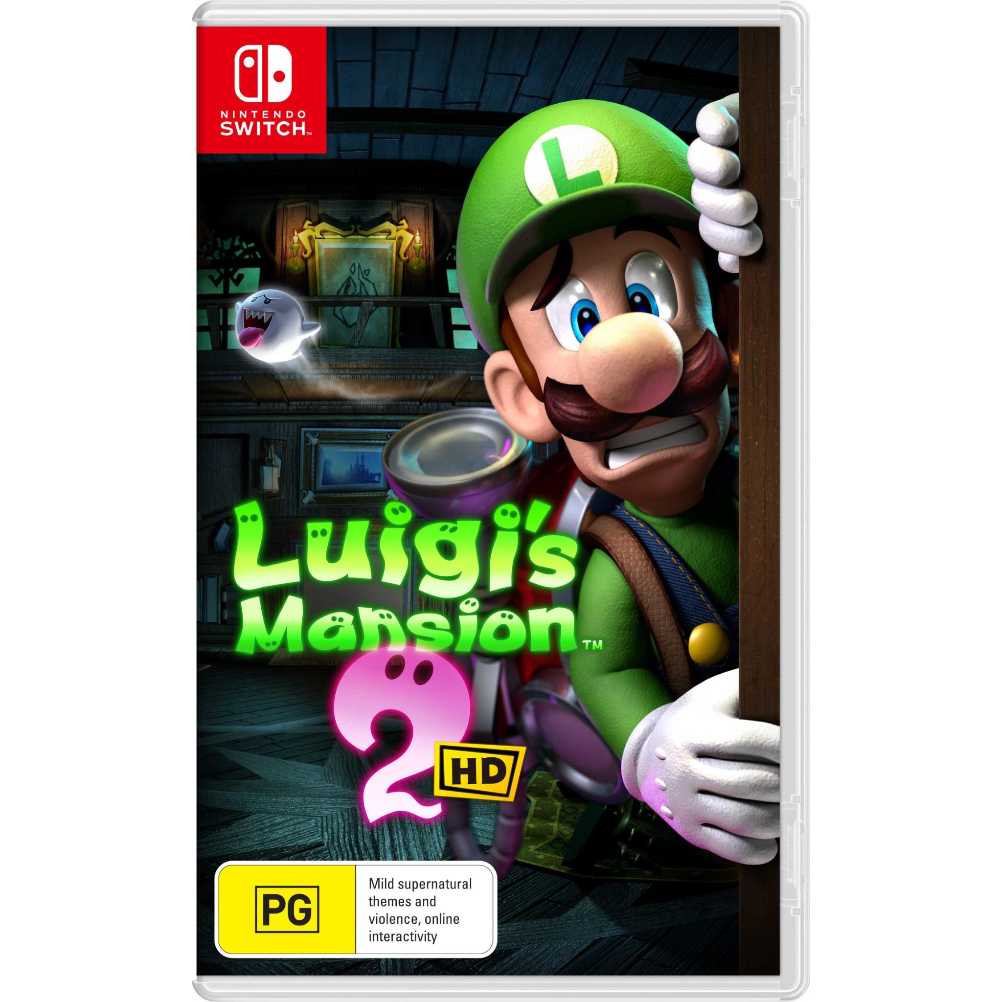 LUIGI'S MANSION offers